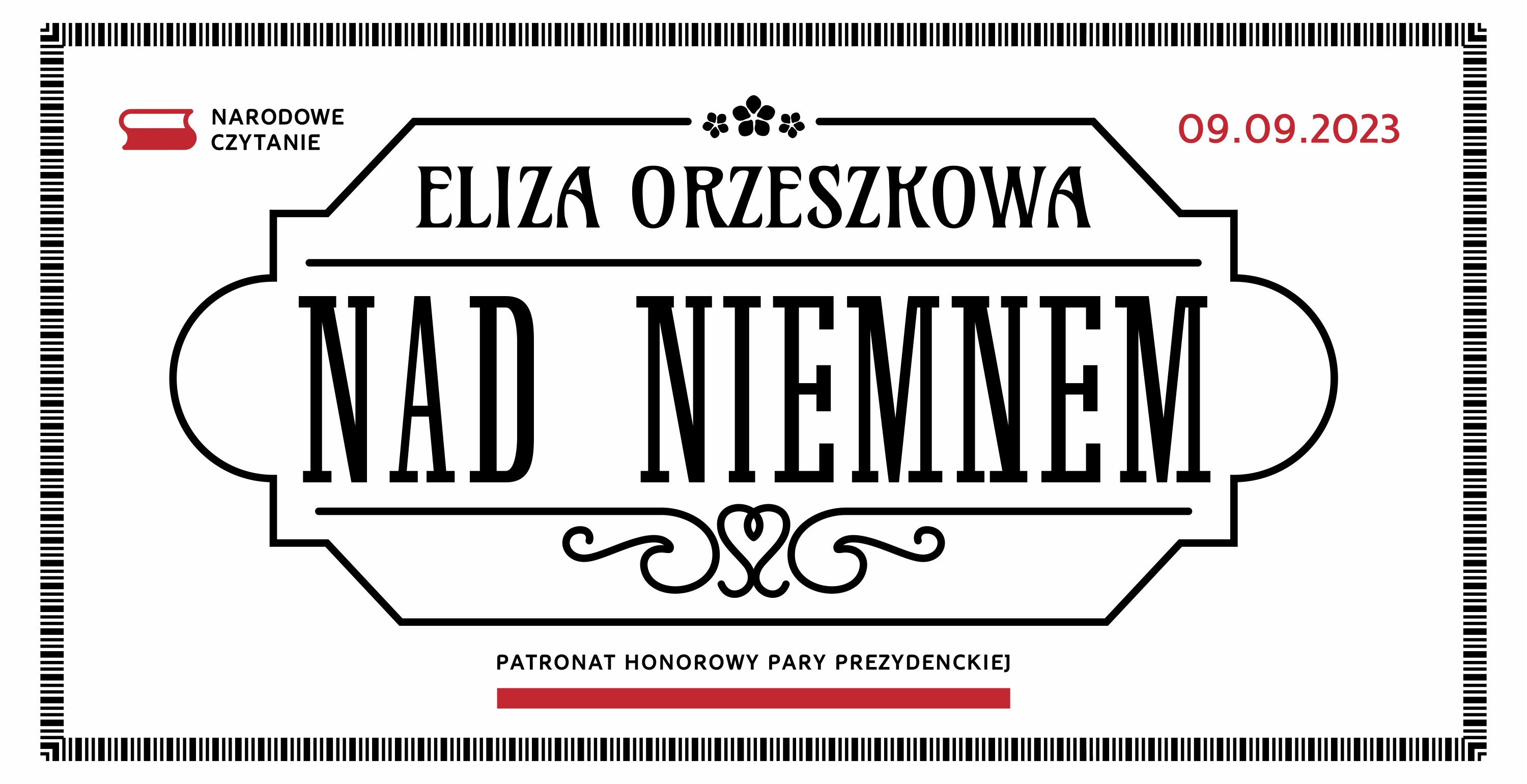 Baner "Narodowe czytanie"