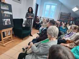 Spotkanie autorskie z Profesor Sabiną Bober